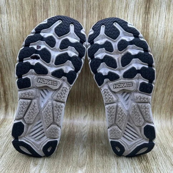 Hoka One One Clifton 7 Men's Size 9.5 D Blue Running Shoes Sneaker 1110508 MOAN - Picture 8 of 10